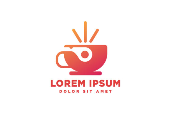 A Cup Drink Logo Template and Whistle