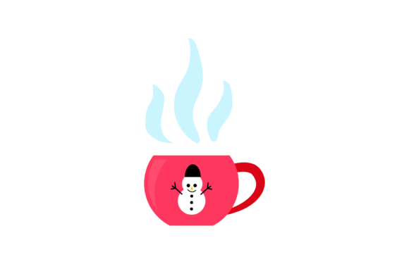 Christmas Cup Ornament Snow