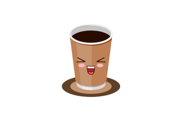 Coffee Cup Drink Kawaii