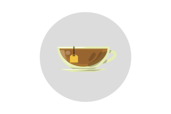 Cup of Hot Tea Clipart