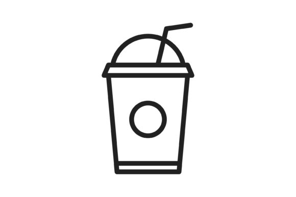 Juice Cup Line Icon