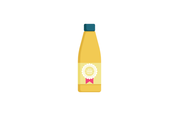 Tumbler Bottle Orange Beverage Icon