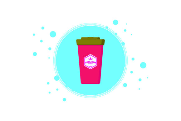 Tumbler Concept Mug Circle Bubble