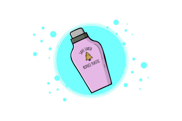 Tumbler Container Circle Bubble