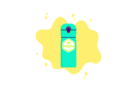Tumbler Design Bottle Cloud Bubble