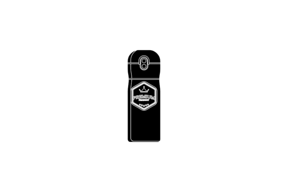 Tumbler Design Bottle Silhouette