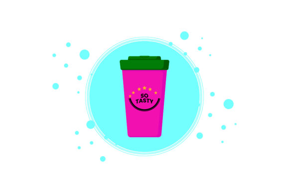 Tumbler Mug Drink Circle Bubble