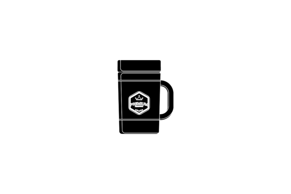 Tumbler Plastic Design Silhouette