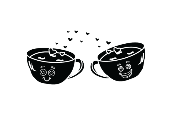 Valentine Kawaii Cute Cup Love Solid